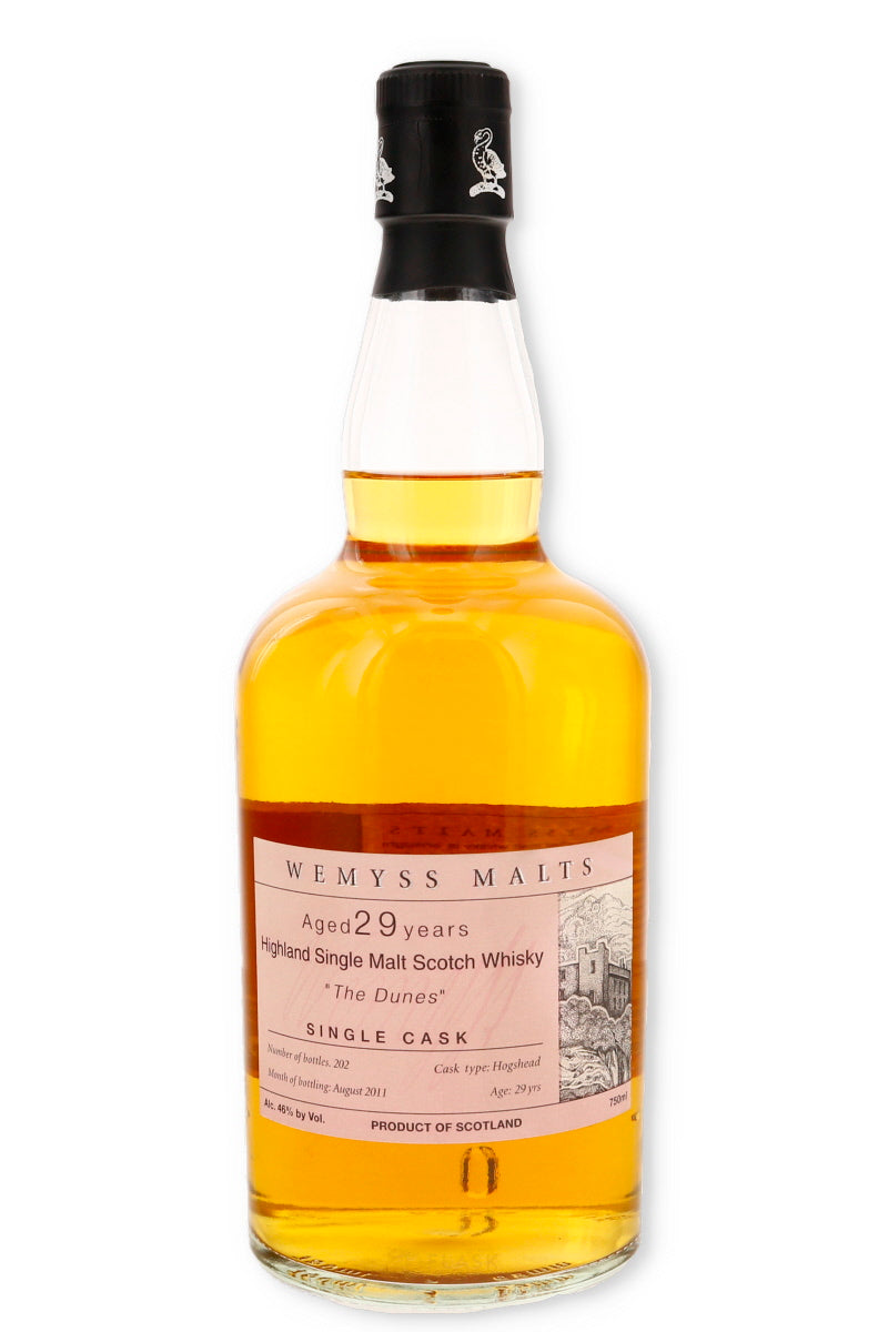 Wemyss Malts Inchgower 29 Year Old The Dunes Single Cask Single Malt Scotch Whisky - Flask Fine Wine & Whisky