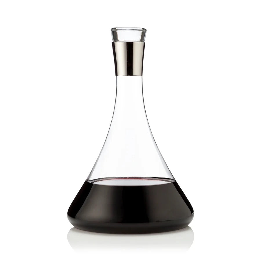 Irving Chrome-Rim Wine Decanter Viski