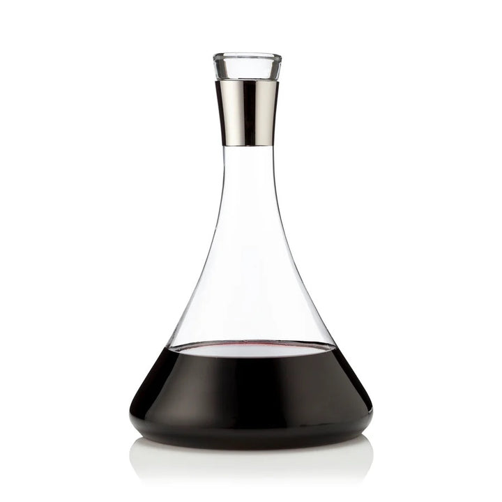 Irving Chrome-Rim Wine Decanter Viski