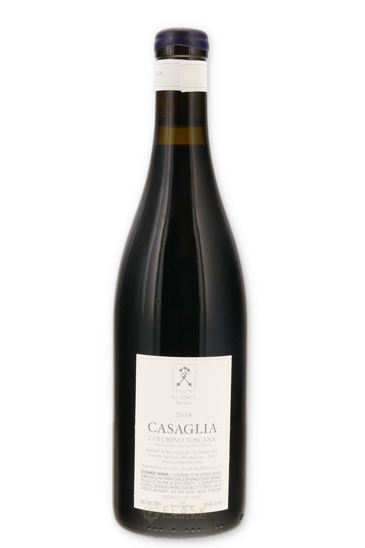 Cerbaiona ML Fioretti Casaglia Colorino di Toscana 2018 - Flask Fine Wine & Whisky