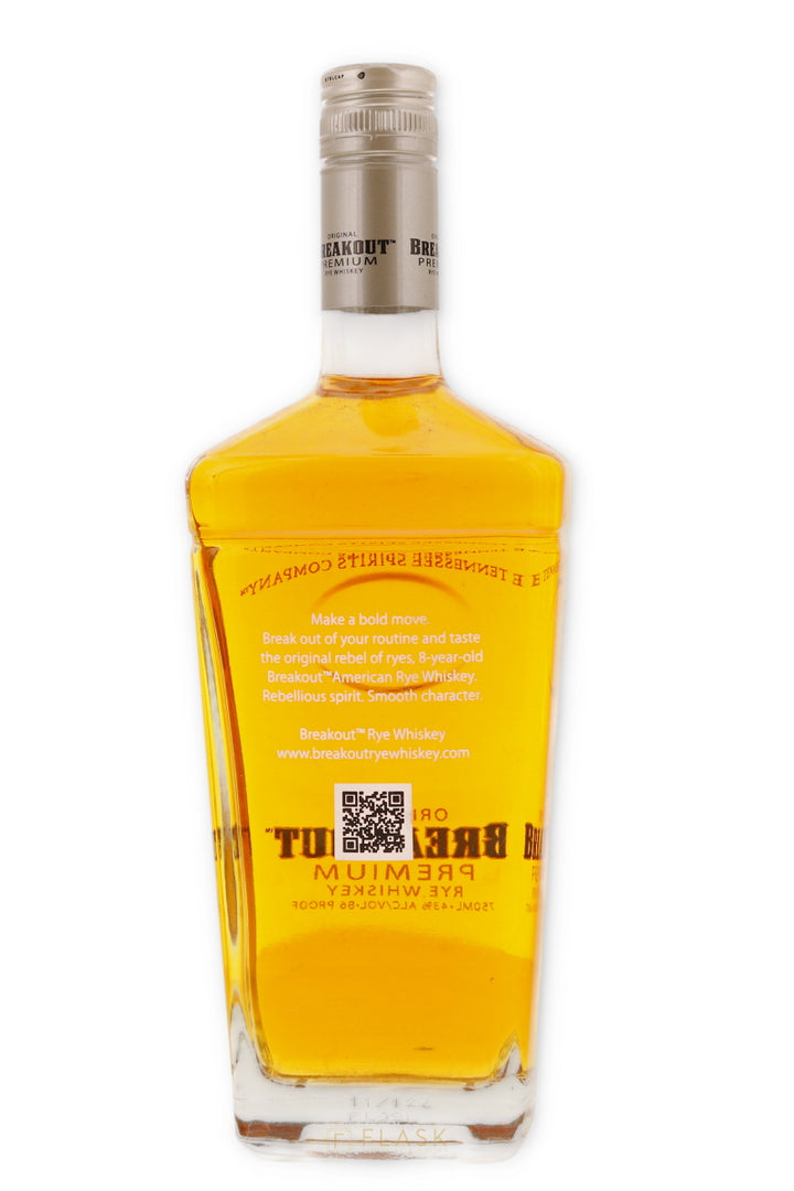 Breakout Rye Whiskey 750ml