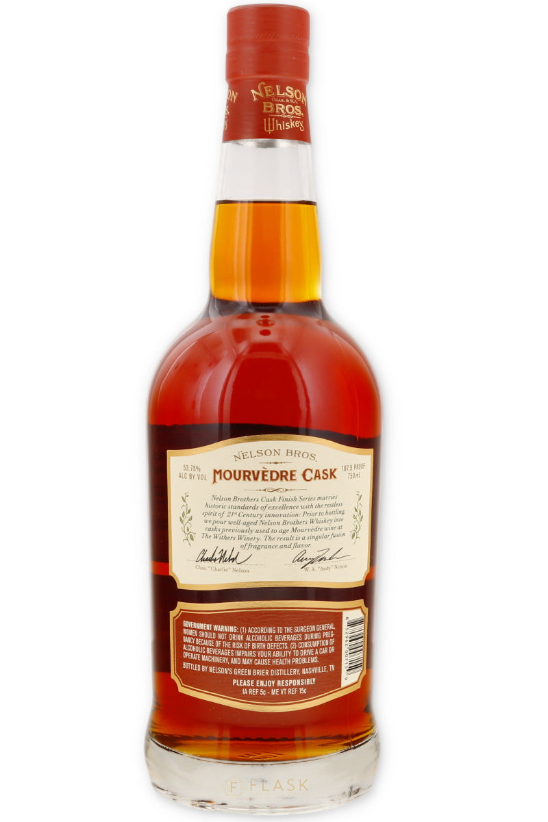 Nelson Bros Bourbon Mourvedre Cask 107.5 Proof