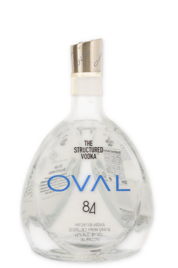 Oval Structured Vodka 750ml - Flask Fine Wine & Whisky