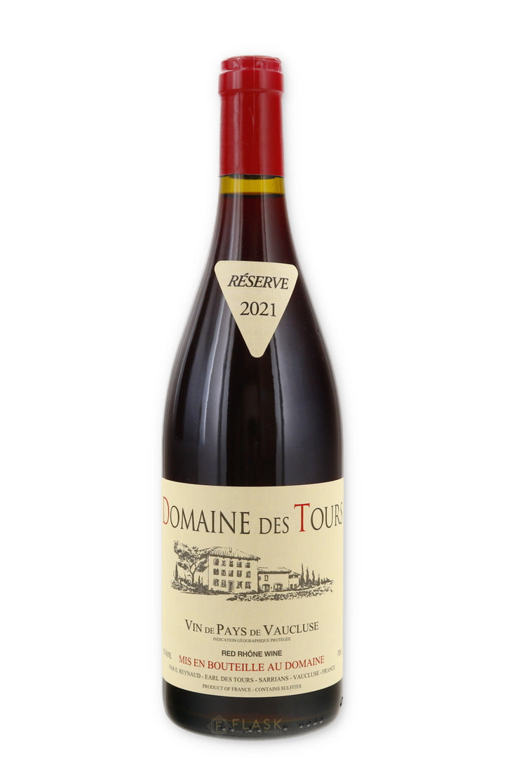 Domaine des Tours Vin de Pays de Vaucluse Rouge 2021