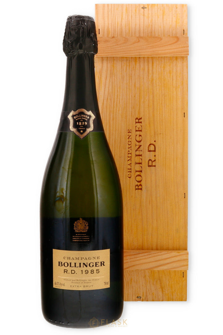 Bollinger RD Champagne Wood Box 1985 - Flask Fine Wine & Whisky