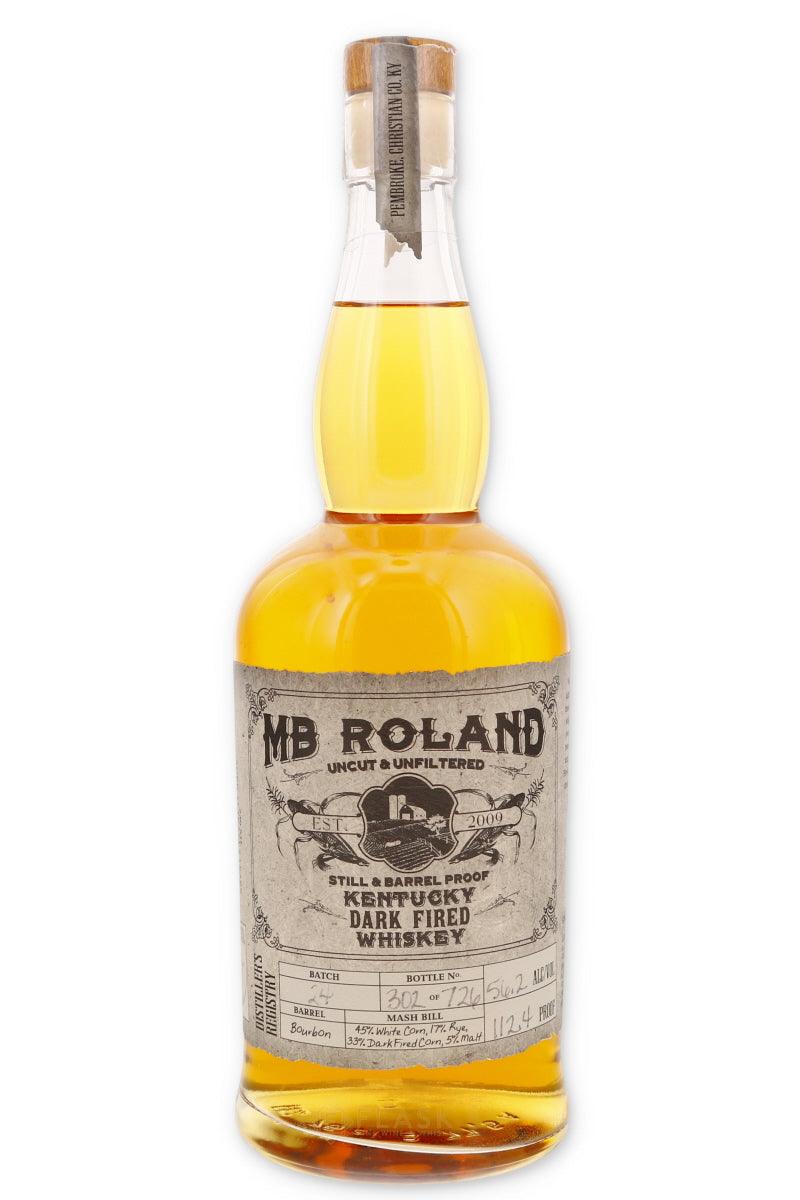 MBR Distillery 'MB Roland' Kentucky Dark Fired Whiskey 750ml - Flask Fine Wine & Whisky
