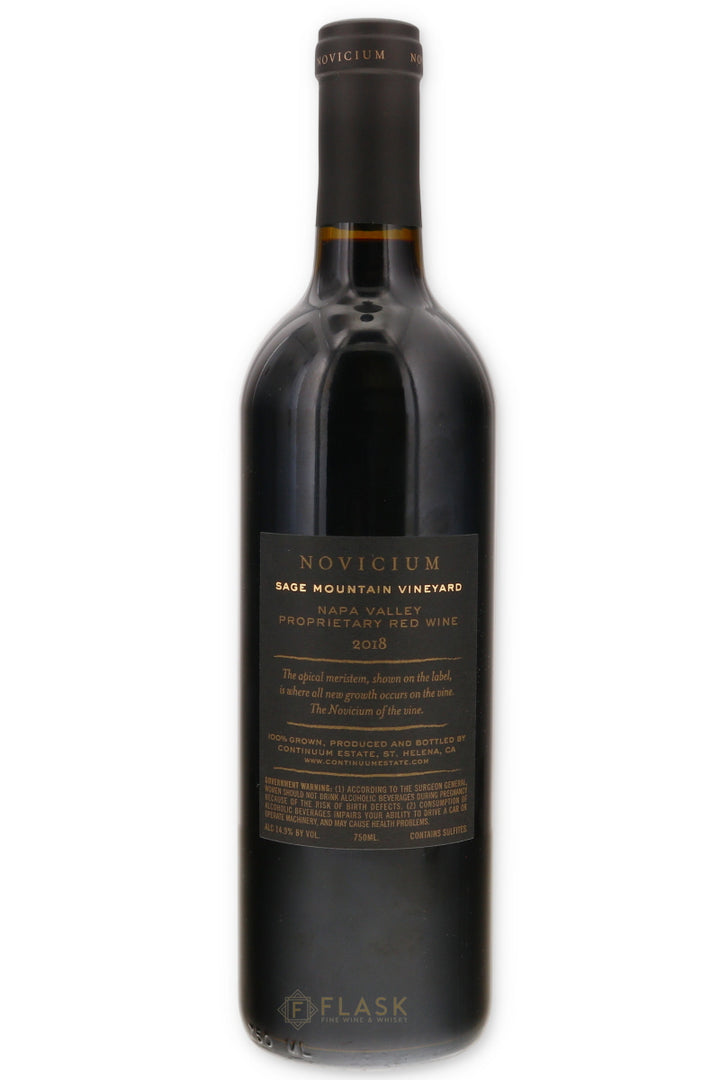 Continuum Novicium Napa Valley Red 2018 - Flask Fine Wine & Whisky