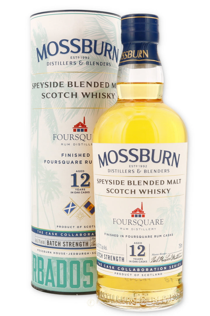 Mossburn Speyside Blend Finished in Foursquare Rum Casks 115.4pf 750ml