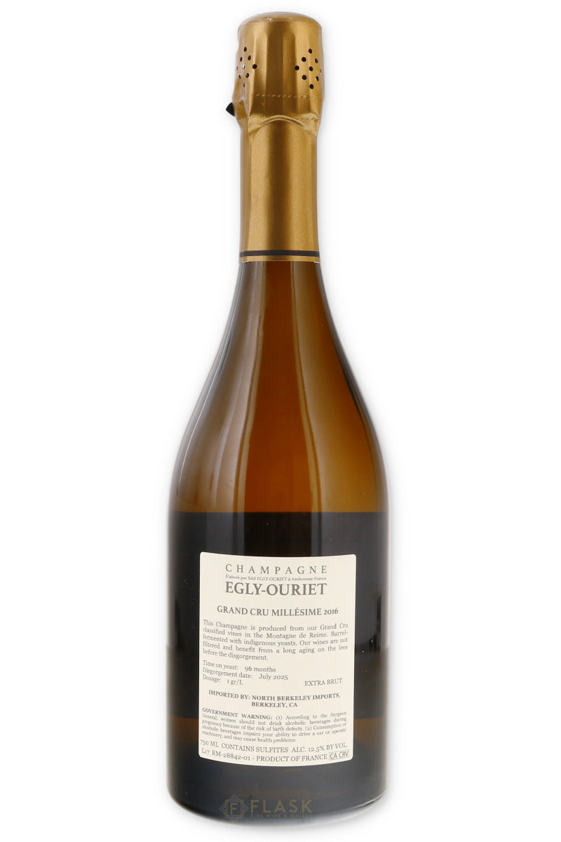 Egly Ouriet Grand Cru Millesime 2016