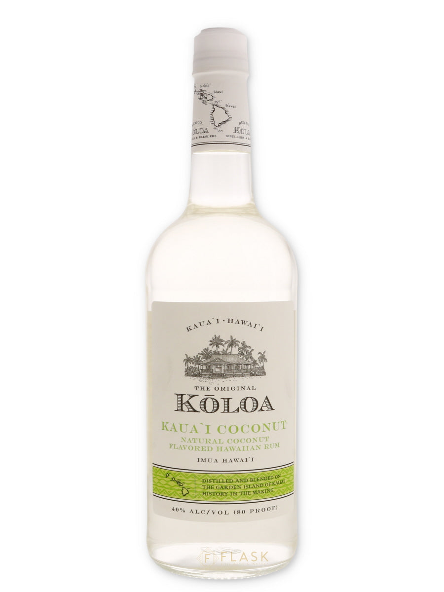 Koloa Kauai Coconut Rum 1 Liter - Flask Fine Wine & Whisky