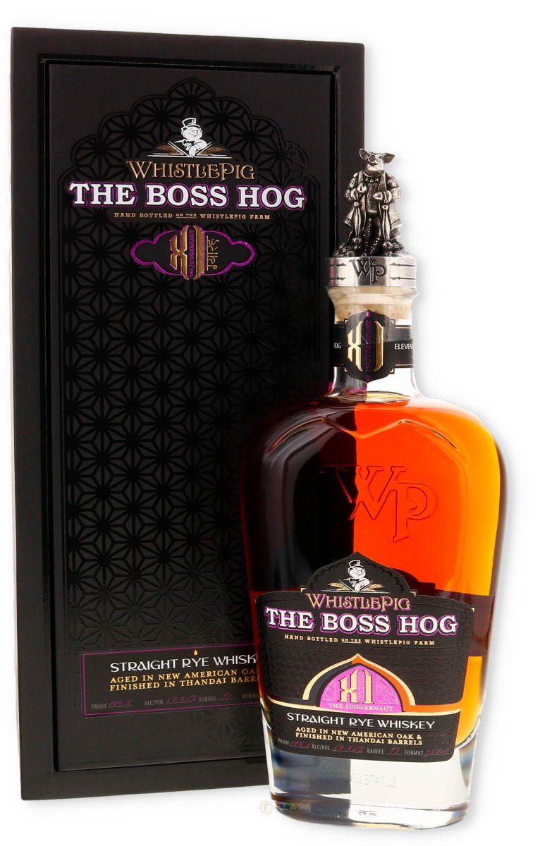 WhistlePig The Boss Hog XI 11th Edition The Juggernaut Straight Rye