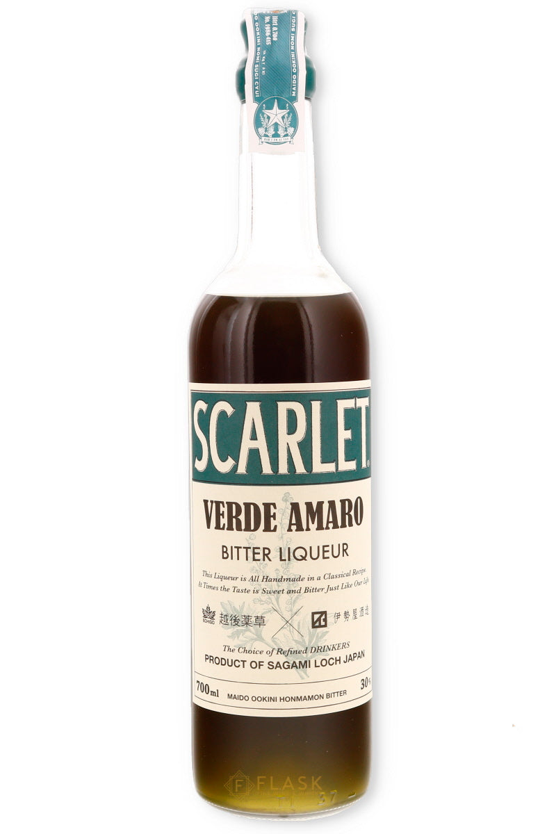 Scarlet Verde Amaro 700ml - Flask Fine Wine & Whisky