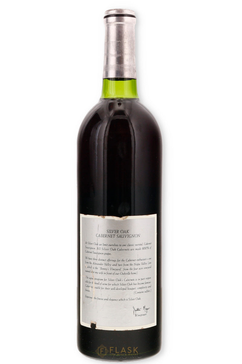 Silver Oak Alexander Valley Cabernet Sauvignon 1986 | California