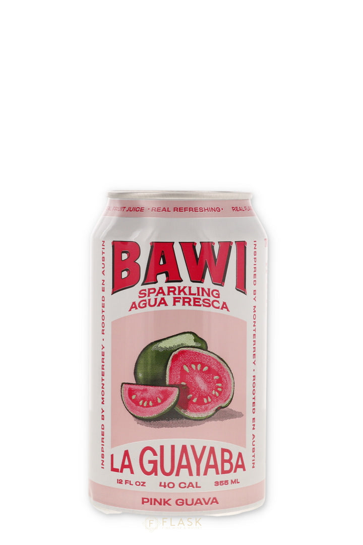 BAWI Sparkling Agua Fresca La Guayaba 12oz - Flask Fine Wine & Whisky