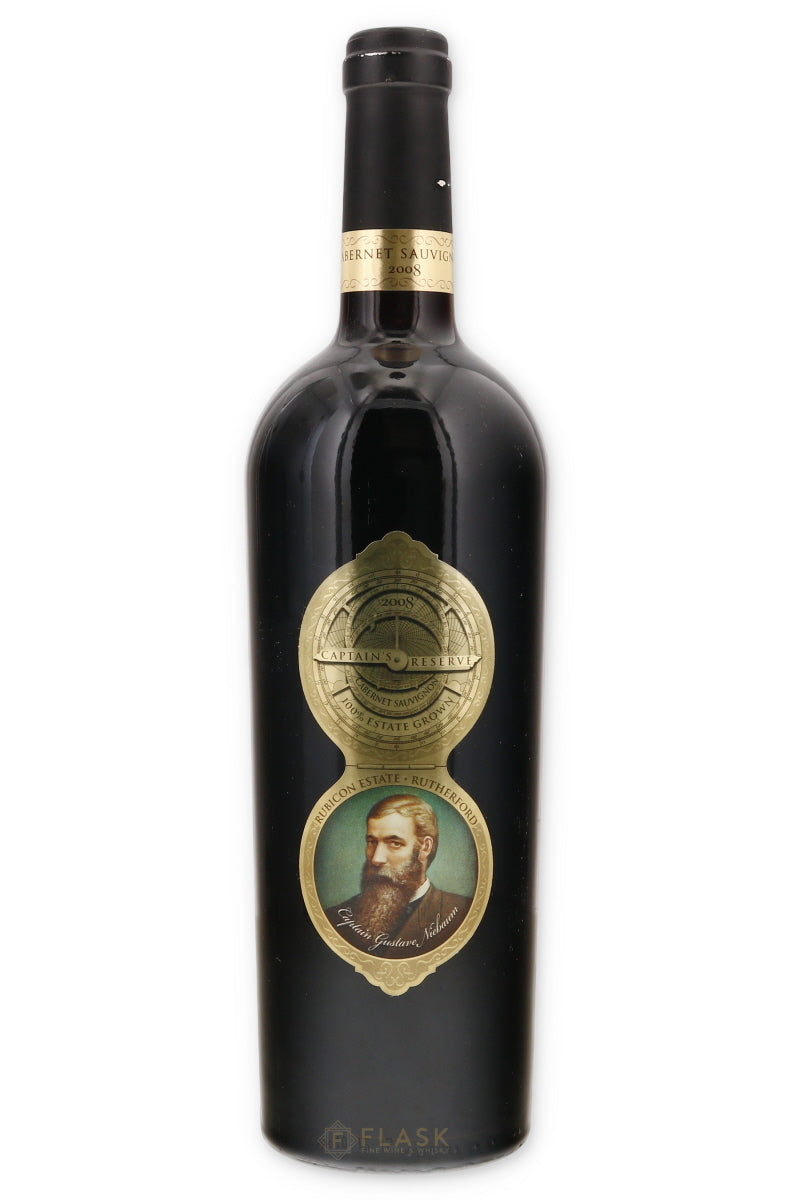 Rubicon Estate Captain's Reserve Cabernet Sauvignon 2008 - Flask Fine Wine & Whisky