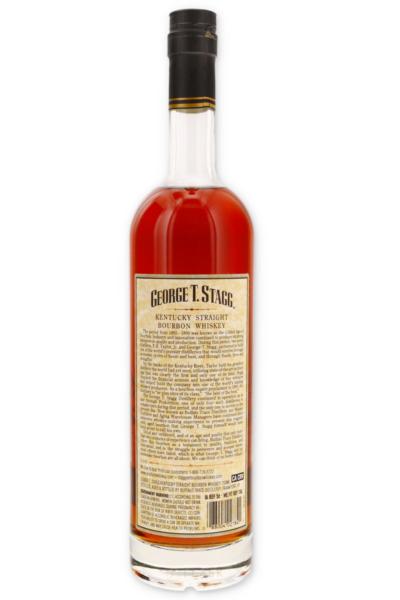 George T. Stagg Bourbon 2025 Release 142.8 Proof - Flask