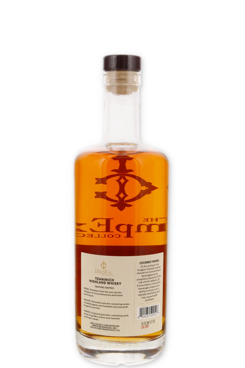 The ImpEx Collection 14 Year Aged Teaninich Distillery Margaux Cask - Flask Fine Wine & Whisky