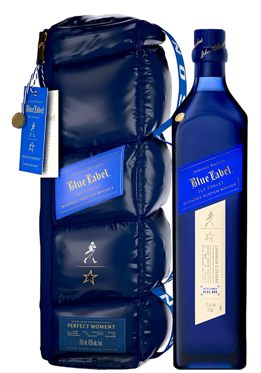 Johnnie Walker Blue Label Ice Chalet Perfect Moment - Flask Fine Wine & Whisky