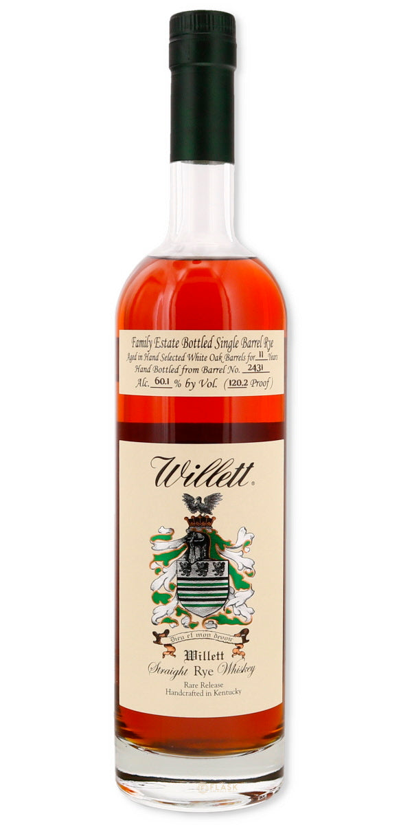 Willett Family Estate 11 Year Rye Single Cask #2431 Rye Here Rye Now 120.2 proof