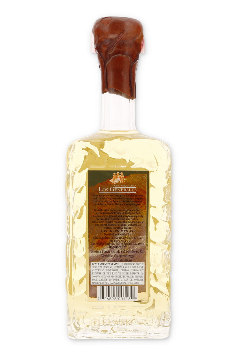 Tequila JR Reposado Tequila Los Generales 750ml - Flask Fine Wine & Whisky