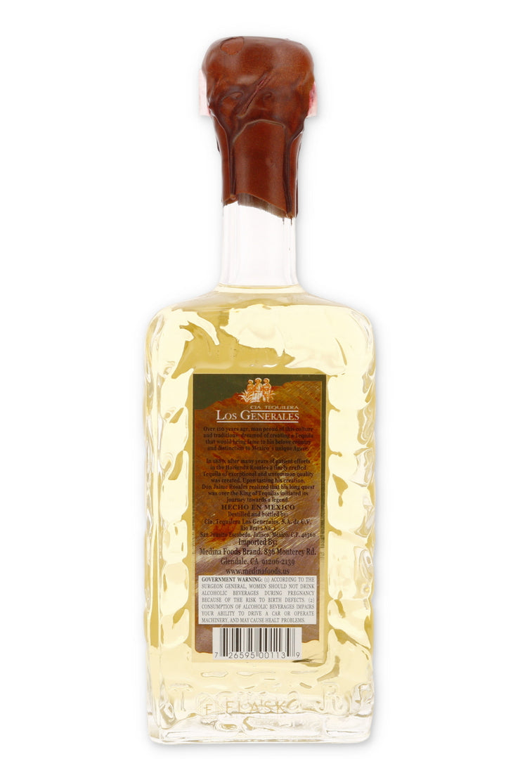 Tequila JR Reposado Tequila Los Generales 750ml - Flask Fine Wine & Whisky
