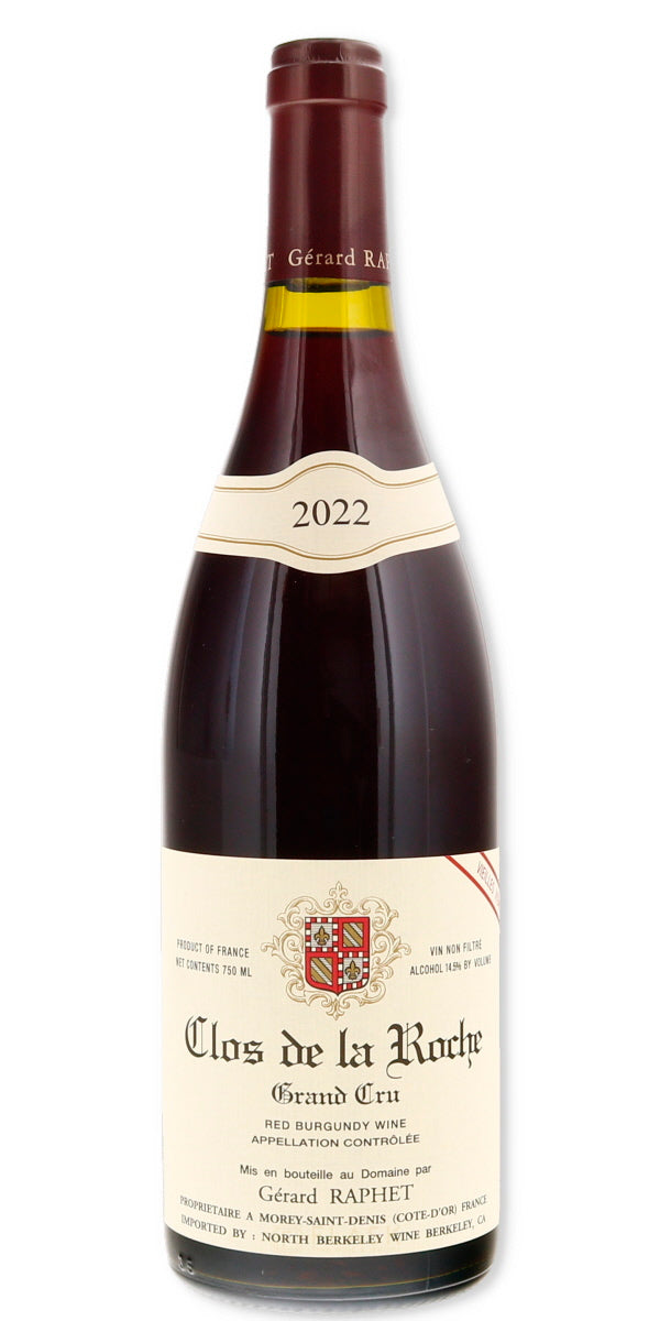 Gerard Raphet 2022 Clos de la Roche Grand Cru - Flask Fine Wine & Whisky