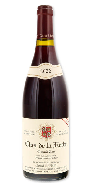 Buy Gerard Raphet Clos de la Roche Grand Cru 2022 | French Red