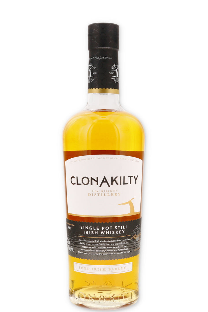 Clonakilty Irish Whiskey Single Pot Still 92 proof Batch 001