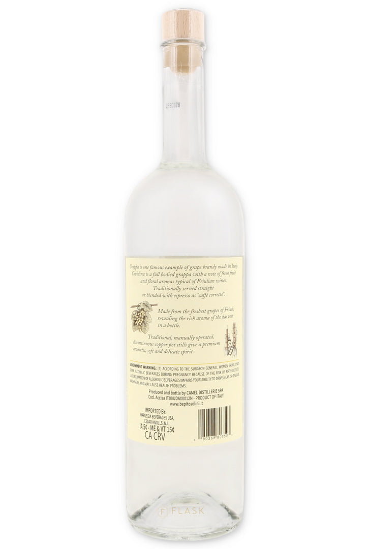 Tosolini CiVidina Grappa 1 Liter - Flask Fine Wine & Whisky