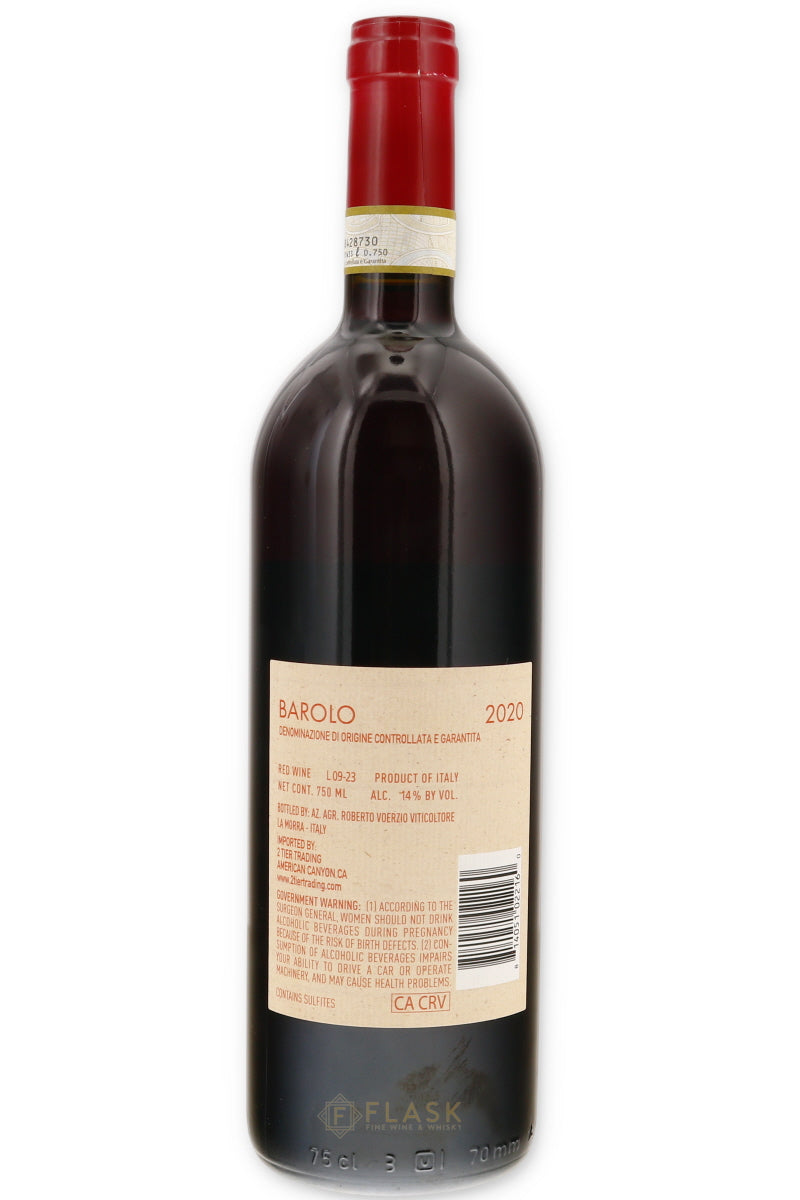 Roberto Voerzio Barolo 2020 - Flask