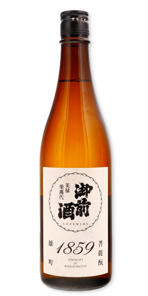 Gozenshu Omachi Bodaimoto 1859 Sake | Flask Wines