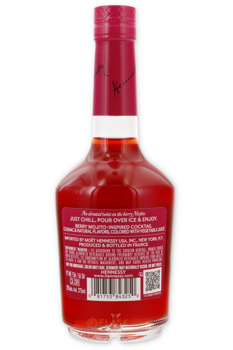 Hennessy Henny Berry 375ml / Half Bottle - Flask