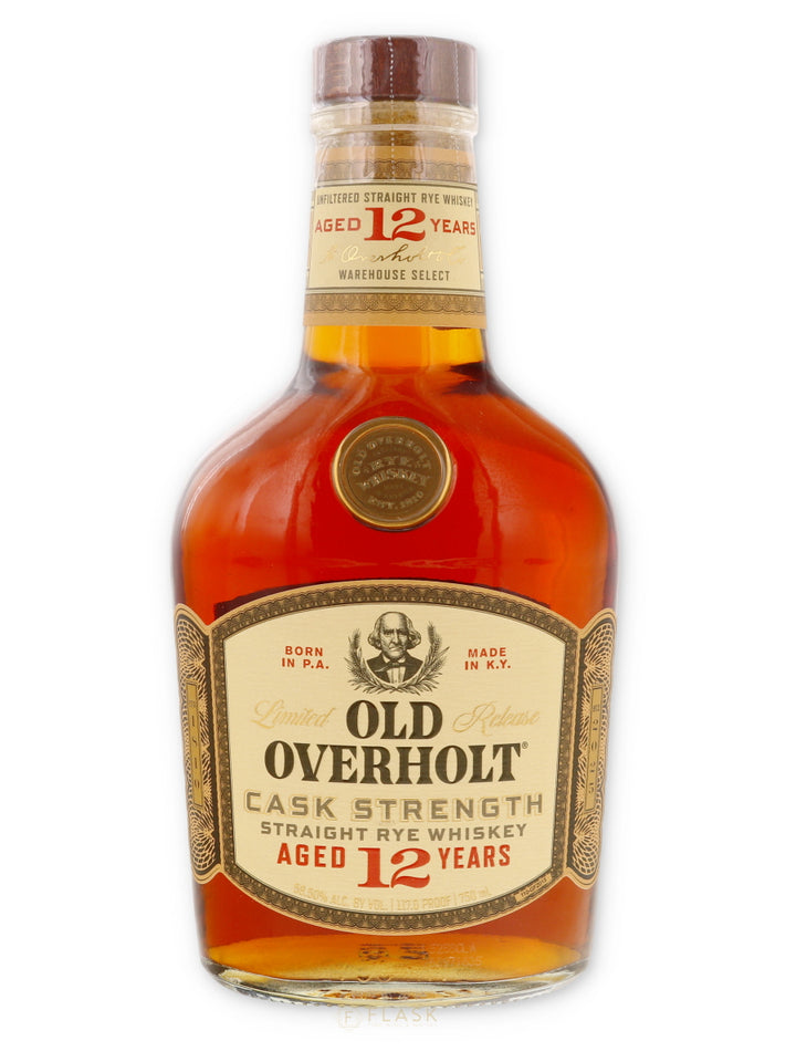 Old Overholt Cask Strength 12 Yr Straight Rye Whiskey Limited Release 117 Proof