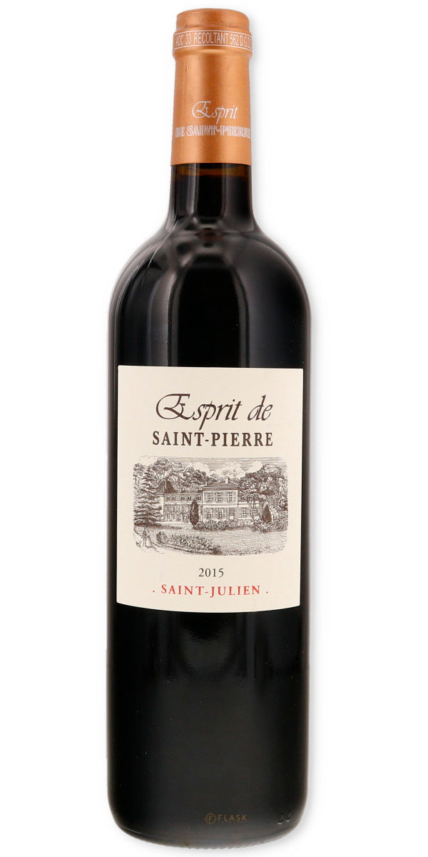 Chateau Saint Pierre Esprit de Saint Pierre Saint Julien 2015