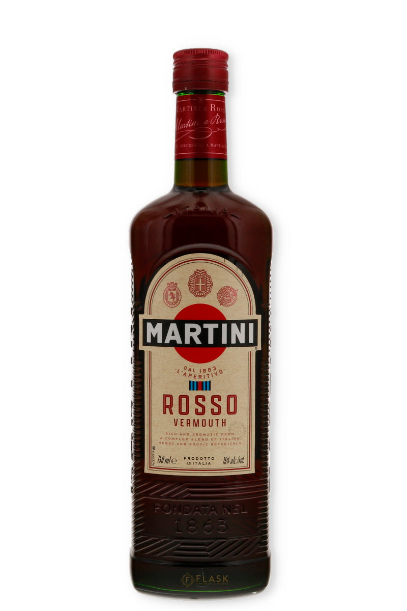 Martini and Rossi Rosso Vermouth 750ml - Flask Fine Wine & Whisky