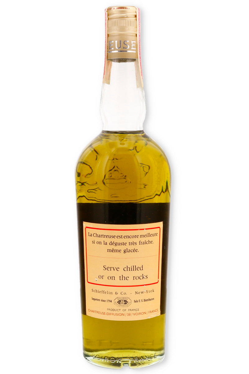 Chartreuse Voiron Green Vintage 1970s with Original Log - Flask Fine Wine & Whisky