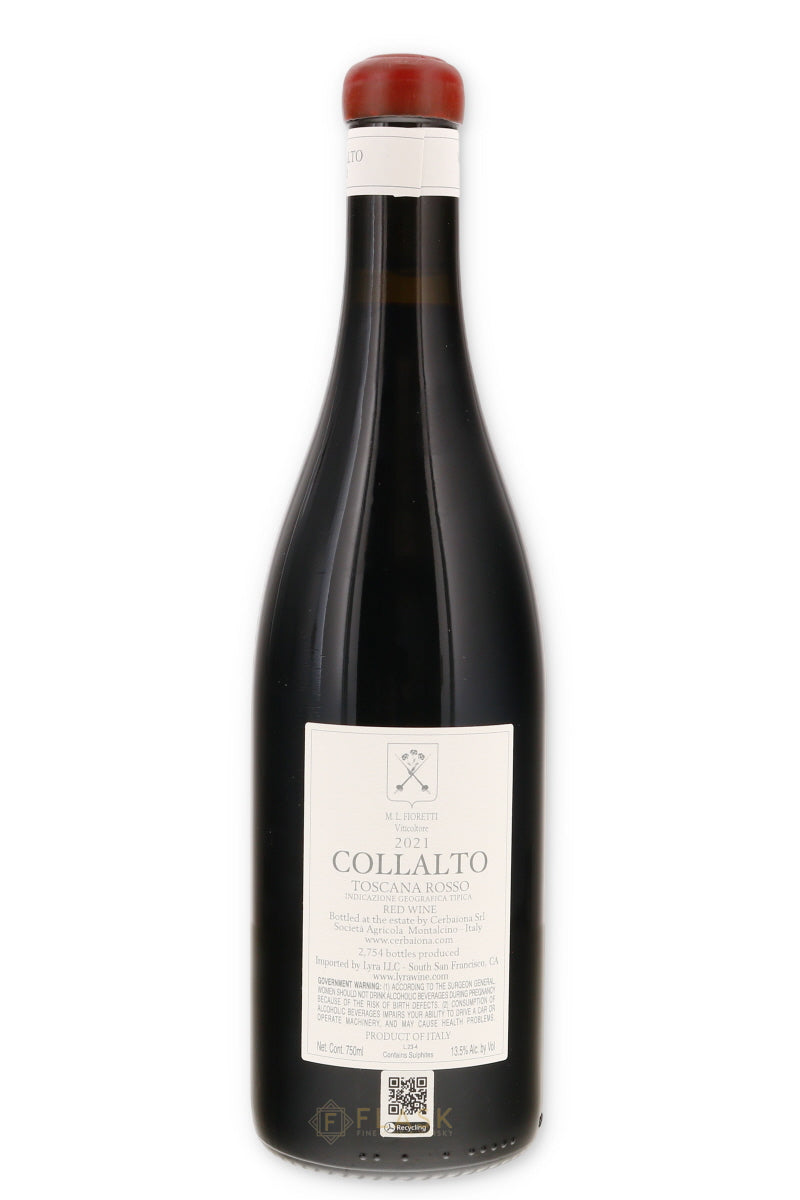 Cerbaiona ML Fioretti Collalto Toscana 2021 - Flask Fine Wine & Whisky