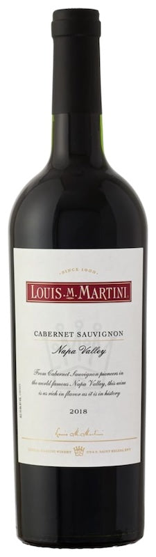 Louis M Martini Napa Valley Cabernet Sauvignon 2018 - Flask Fine Wine & Whisky
