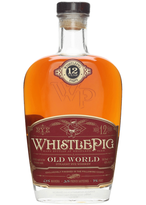 Whistle Pig Old World Rye 12 Year Old Madeira Cask Finish - Flask Fine Wine & Whisky