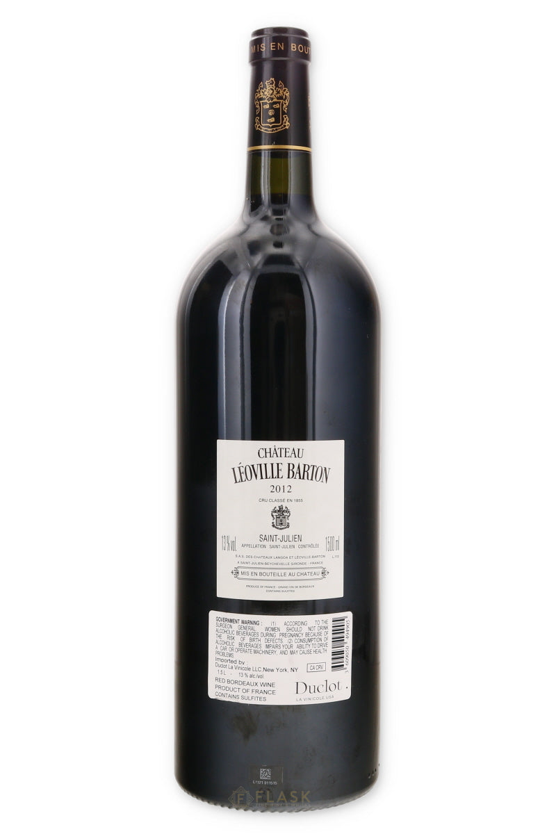 Leoville Barton Saint Julien 2012 1.5 Liter / Magnum