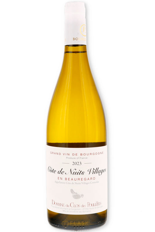 Domaine du Clos des Poulettes Cote de Nuits Villages En Beauregard Blanc 2023 - Flask Fine Wine & Whisky