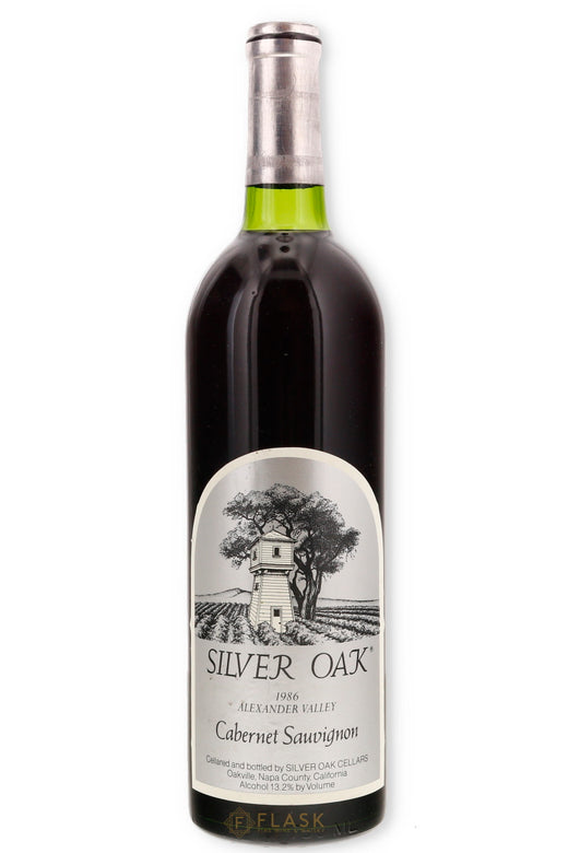 Silver Oak Alexander Valley Cabernet Sauvignon 1986 - Flask Fine Wine & Whisky