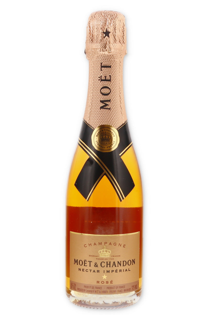 Moet & Chandon Nectar Imperial Rose NV 375ml - Flask Fine Wine & Whisky