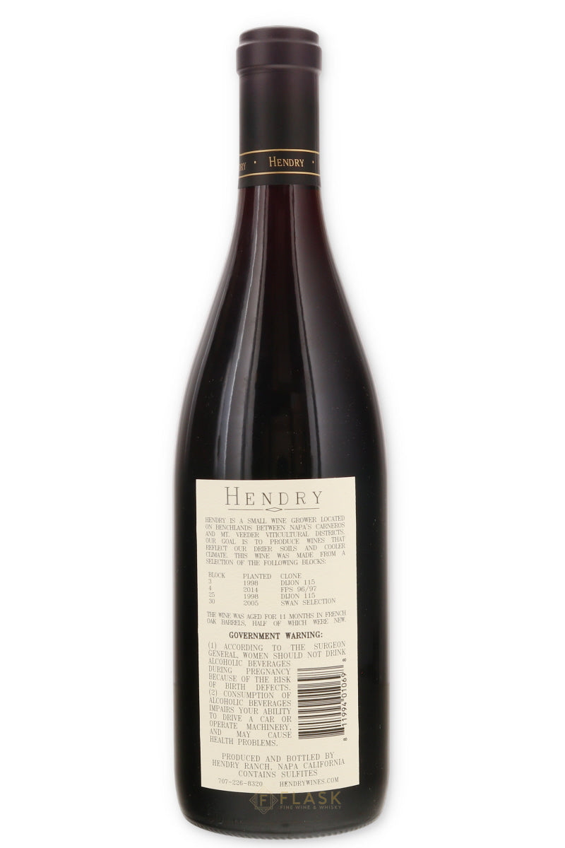 Hendry Estate Pinot Noir Napa Valley 2022 - Flask Fine Wine & Whisky
