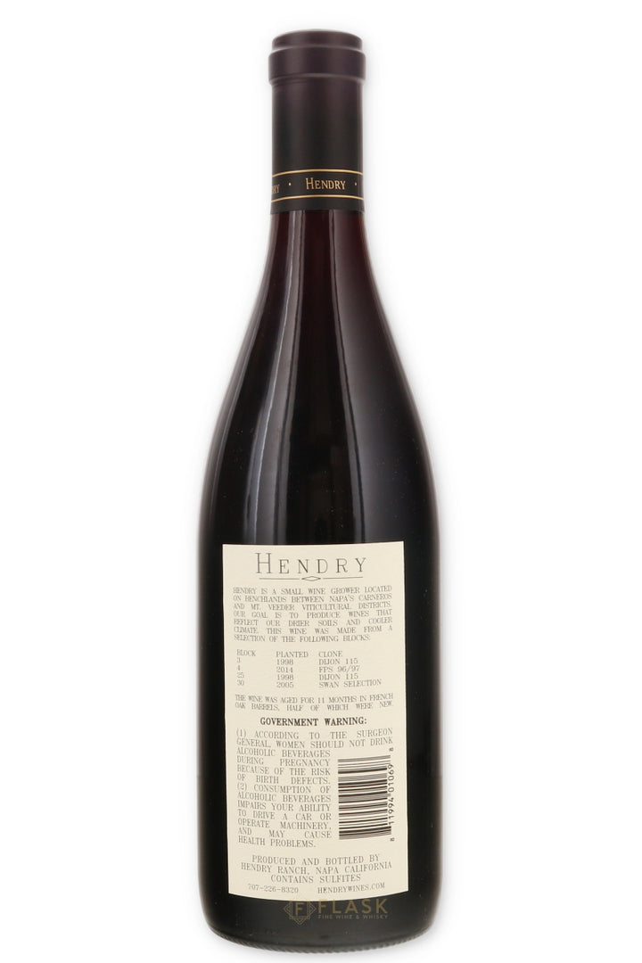 Hendry Estate Pinot Noir Napa Valley 2022 - Flask Fine Wine & Whisky