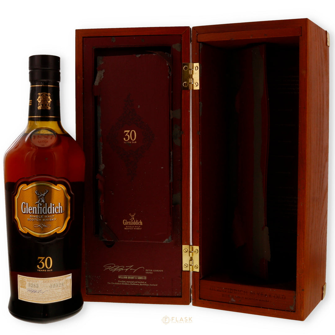 Glenfiddich 30 Year Old Cask Selection Single Malt - Flask Fine Wine & Whisky