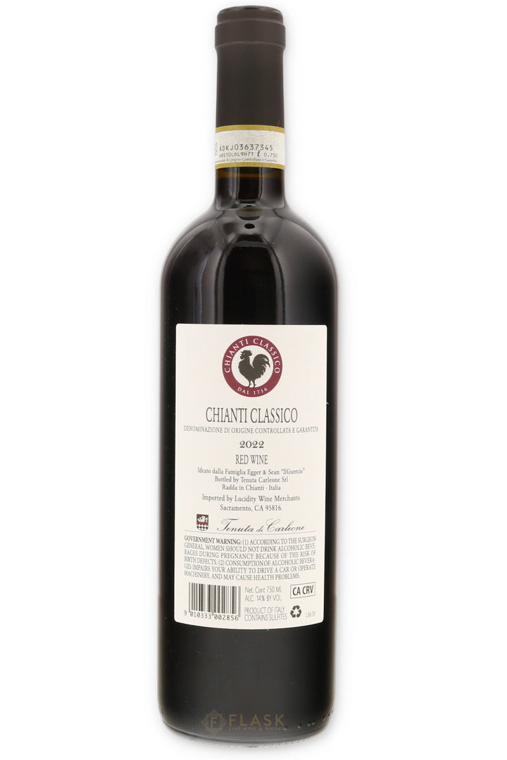 Tenuta di Carleone Chianti Classico 2022 - Flask Fine Wine & Whisky