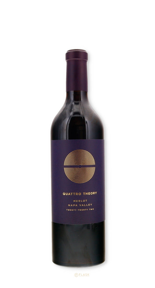 Quattro Theory Napa Valley Merlot 2022 - Flask Fine Wine & Whisky