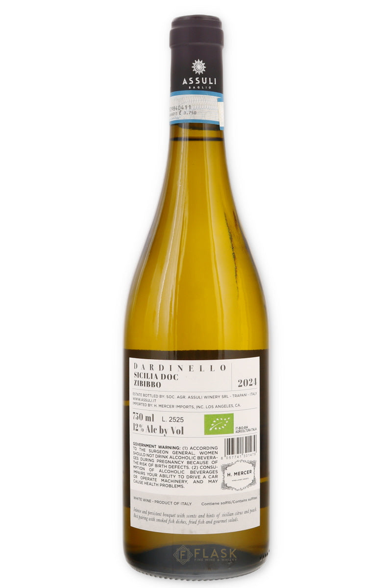 Assuli Baglio Dardinello Zibibbo Sicily 2024 - Flask Fine Wine & Whisky