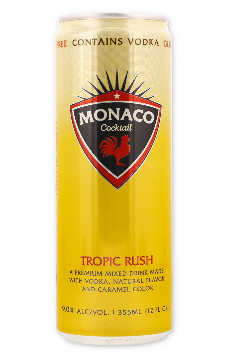 Monaco Coctail Tropic Rush 12oz Can - Flask Fine Wine & Whisky